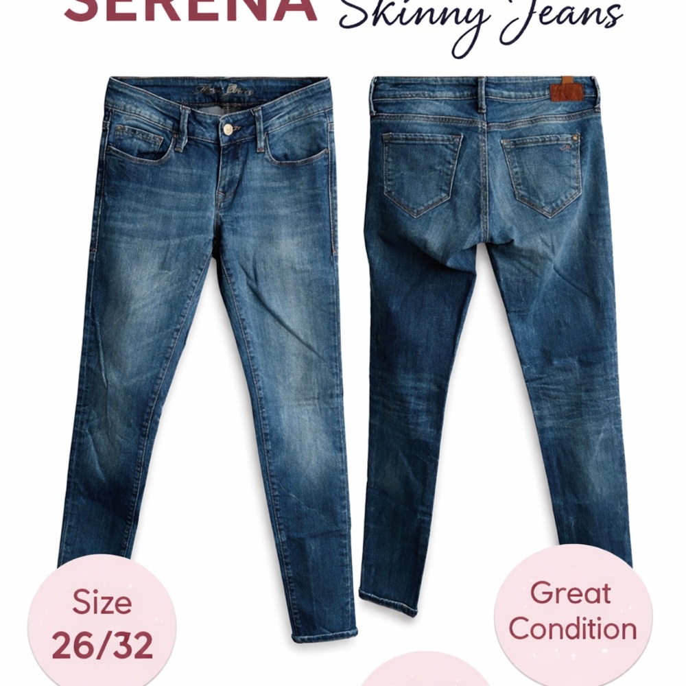 Mavi Dark Blue Skinny Jean- Serena